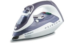 Fier de calcat Scarlett SC-1337S, 120-149 g/min g/min, 300 ml, Violet-alb