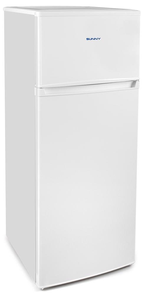 Frigider cu doua usi Sunny SNY217T / 212 l / 141.5 cm / A / Alb photo 1