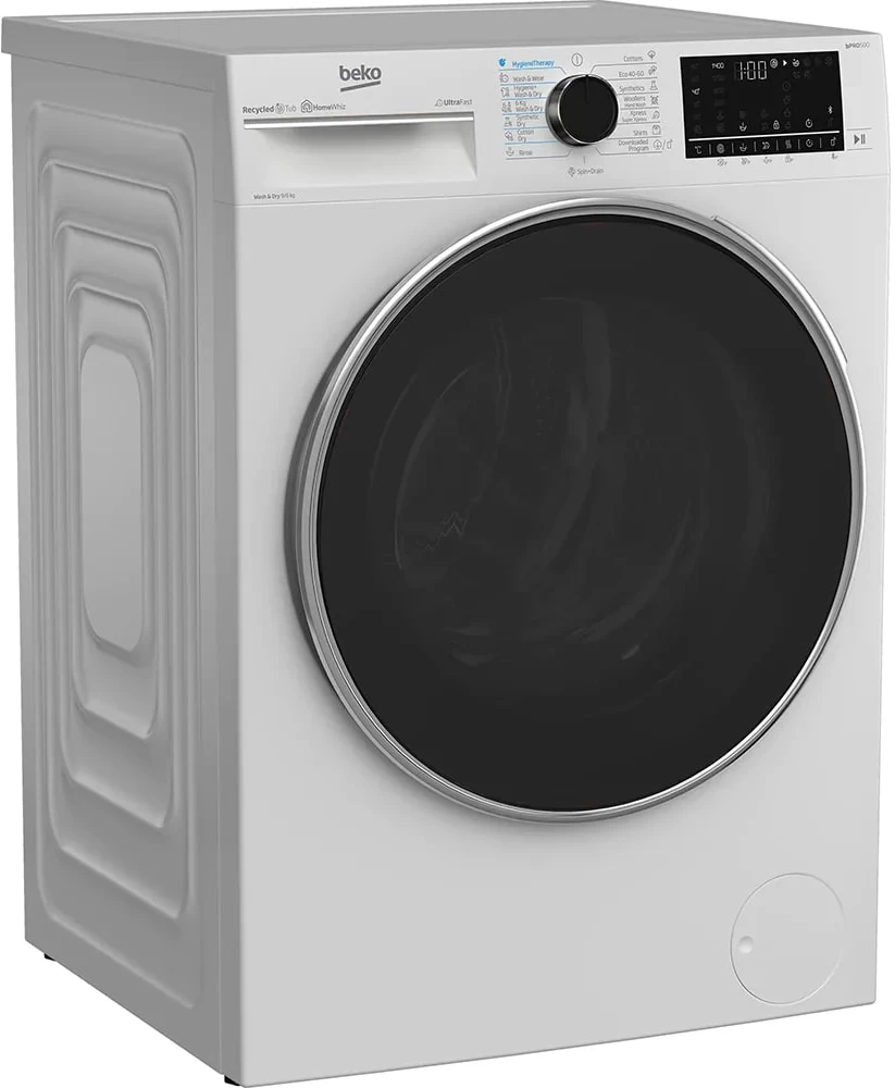 Cтирально-сушильная машина Beko B5DFT59447W, 9 кг, 1400 об/мин, D, Белый