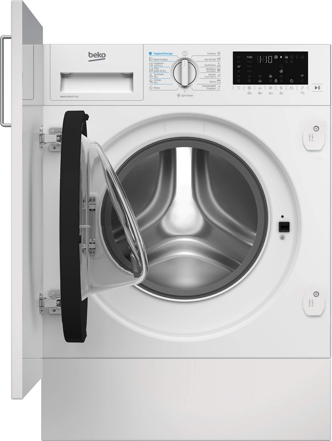 Masina de spalat cu uscator Beko BI5DBT68447W 8 kg /1400 rot/min /D /Alb photo 10