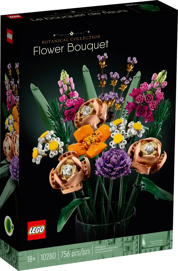 Constructor Lego Creator Expert Flower Bouque 10280 de la 18+ ani photo 1