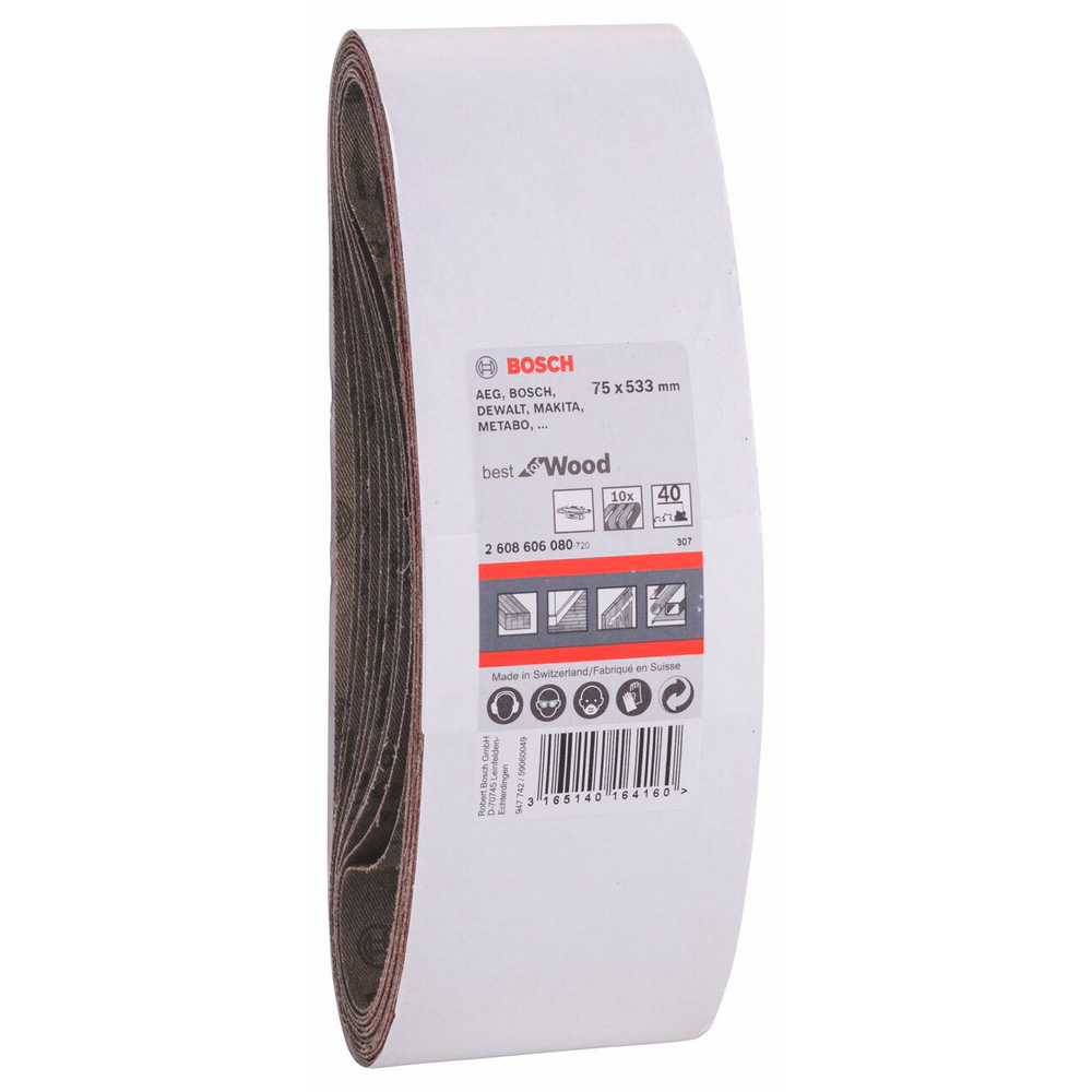 Лента шлифовальная Bosch 2608606080 photo 2