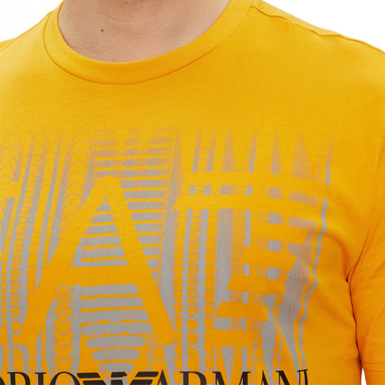 Tricou bărbătesc EA7 EMPORIO ARMANI T-SHIRT S Galben photo 4