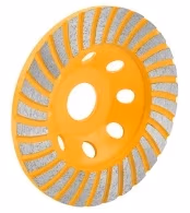 Disc cupa diamantata 100x22,23mm turbo Tolsen
