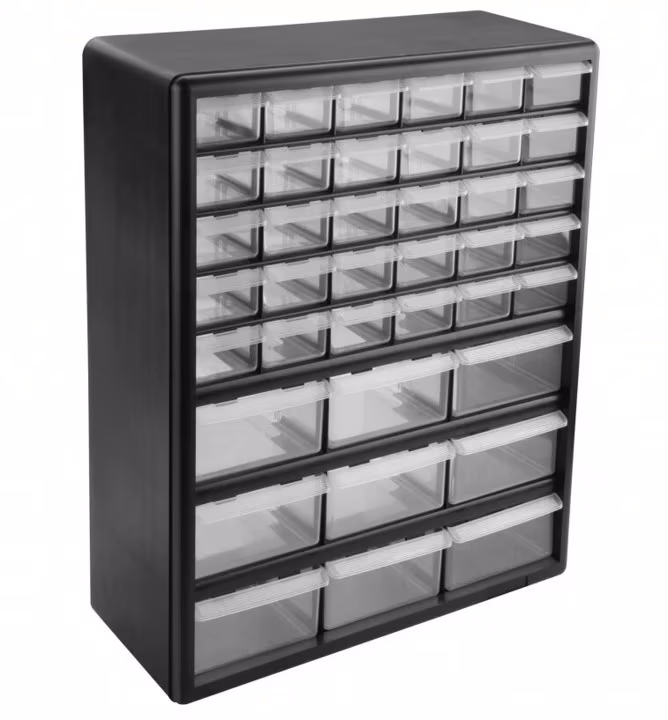 Organizator plastic 39 sertare Tolsen 