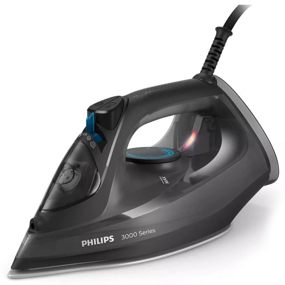 Fier de calcat Philips DST3041/80, 180 g/min si mai mult g/min, 300 ml, Negru