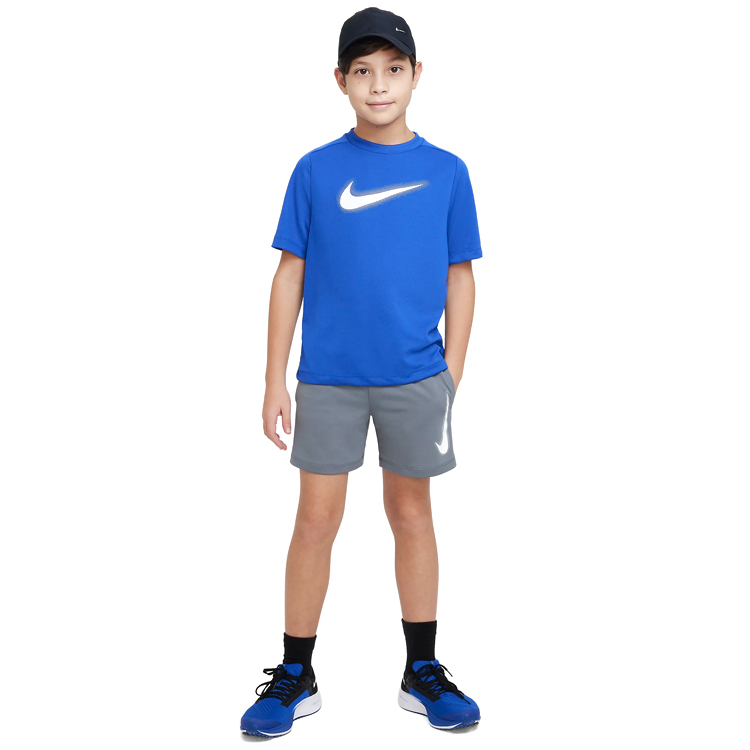 Футболка Nike B NK DF MULTI + SS TOP HBR / Мужской / XS / Синий photo 2