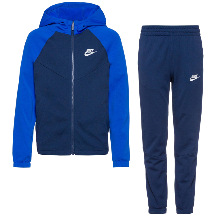 Costum sportiv Nike K NSW TRACKSUIT POLY HD FZ LBR / Barbati / M / Albastru photo 10