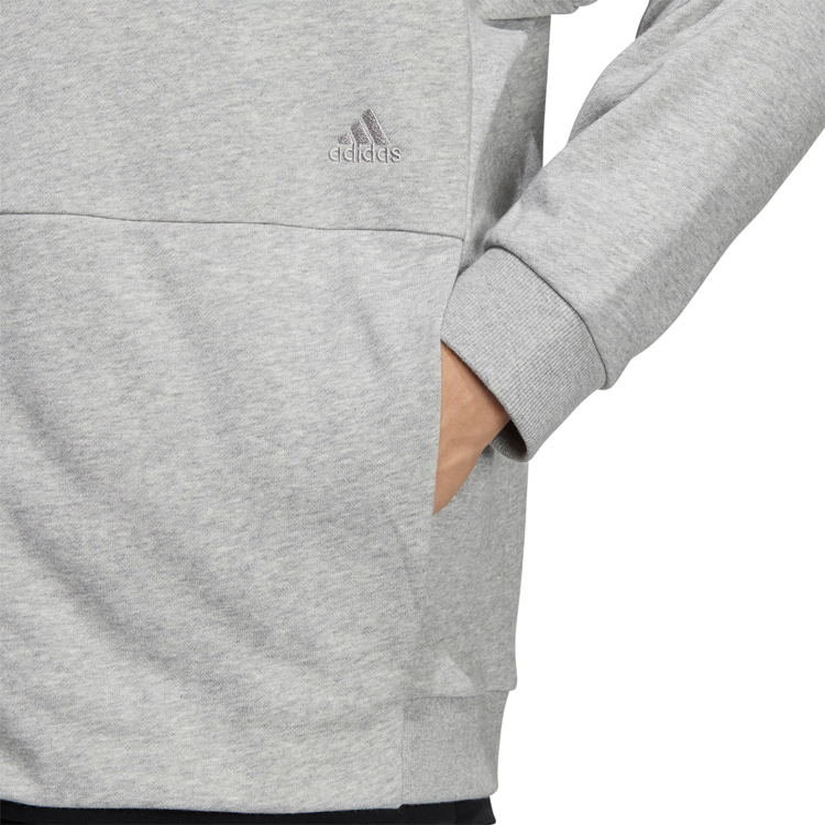 Hanorac pt bărbați Adidas M WRD SWT FZHD S Gri photo 3