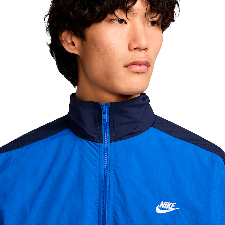 Hanorac pt bărbați Nike M NK CLUB WVN TRK JKT OS XS Albastru photo 7