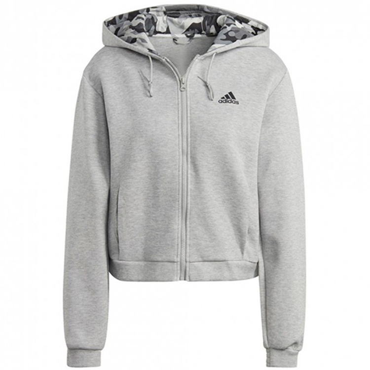 Hanorac Adidas W AOP FZ REG 2XS Inox Femei photo 2