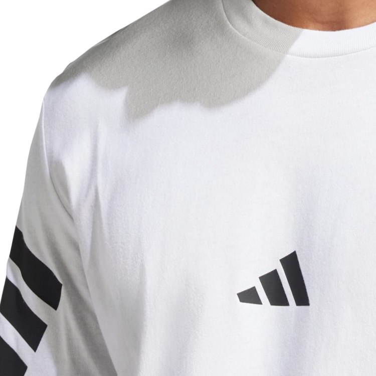 Tricou bărbătesc Adidas M FI 3S REG T XS Alb photo 7