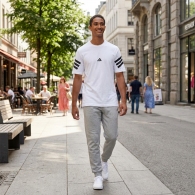 Tricou Adidas M FI 3S REG T thumbnav 6