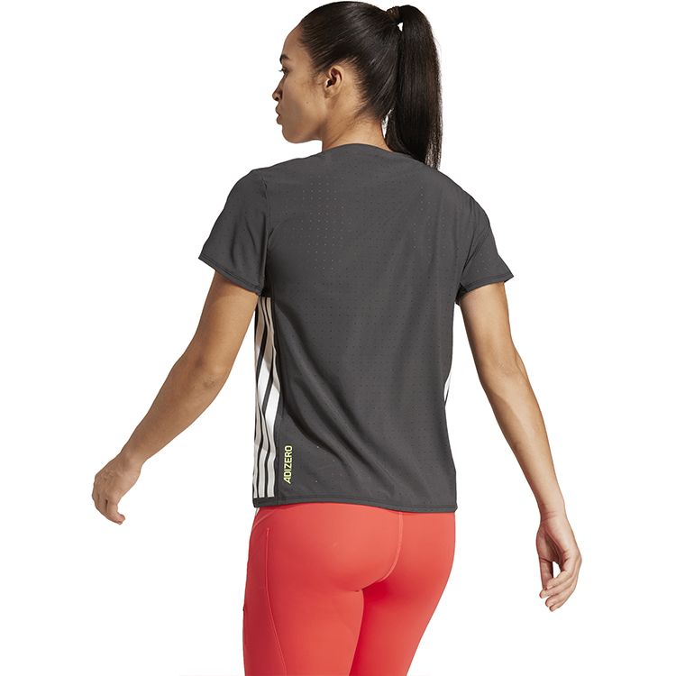 Футболка Adidas ADIZERO TEE W XS Черный Женский photo 2