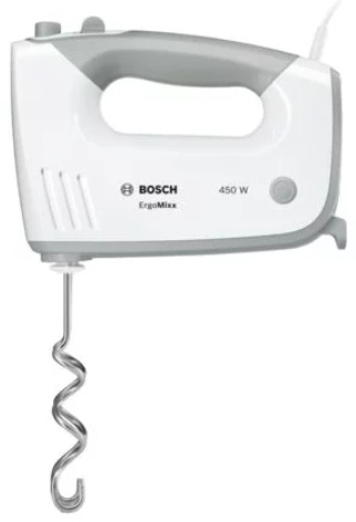 Миксер Ручной Bosch MFQ36480 / 5 скоростей / Белый photo 4