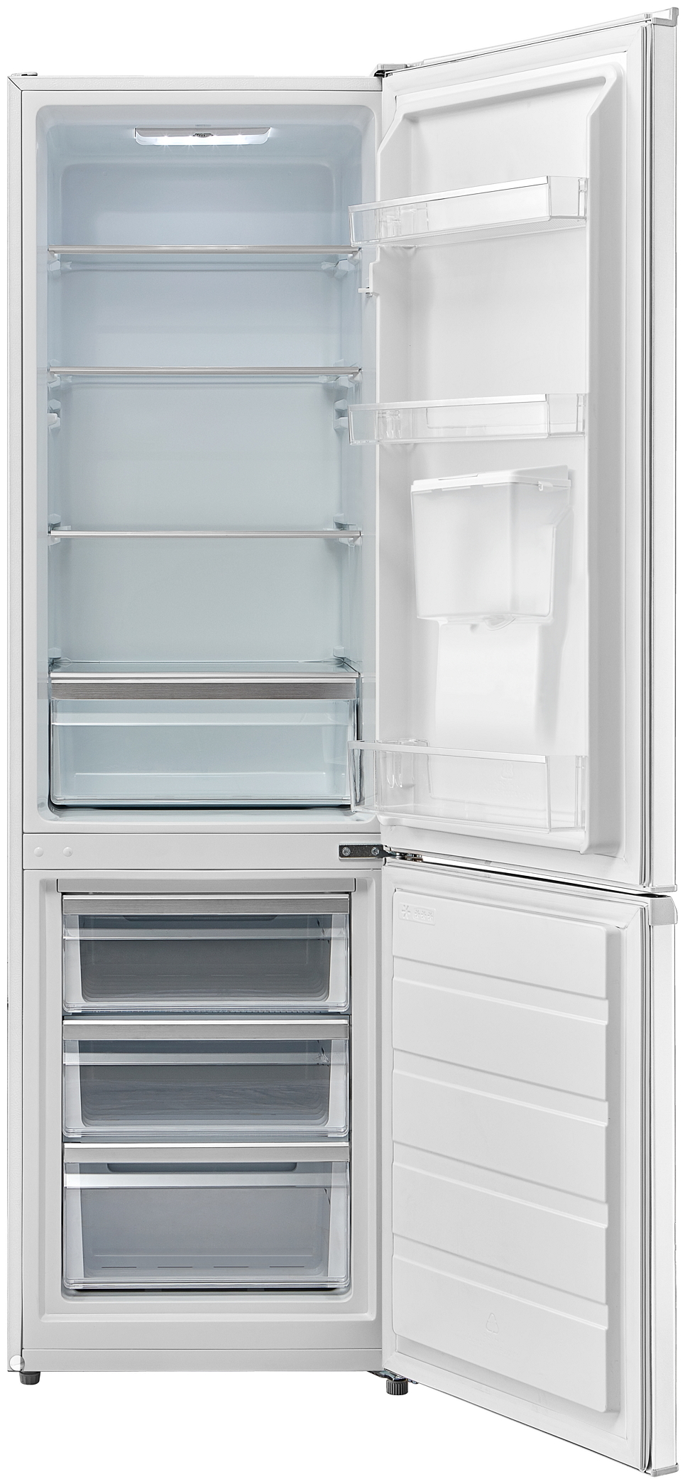 Frigider cu doua usi Midea SB180 / 253 l / 180 cm / A+ / Alb photo 2