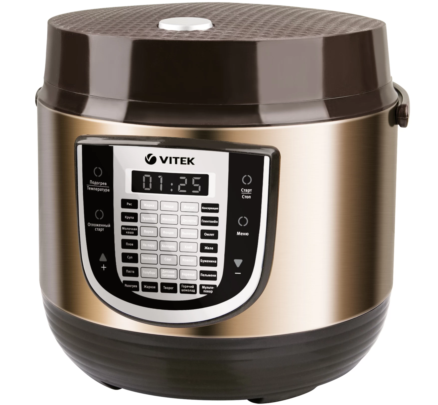 Multifierbator Vitek VT-4280, 860 W, 35 programe, Mokko