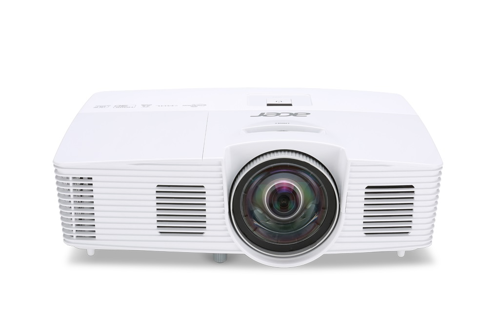 XGA Projector ACER S1286HN (MR.JQG11.001), DLP 3D, Short Throw, 1024x768, 3500lm, 20000/1, VGA, 2 x HDMI, 2 x USB, Lan, Audio Line-Out, Speakers 16W, 2.7kg, EURO EMEA photo 1