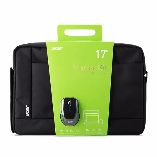 17.3" NB Bag - ACER NOTEBOOK STARTER KIT - 17.3" BELLY BAND bag + wireless mouse 1000 dpi 