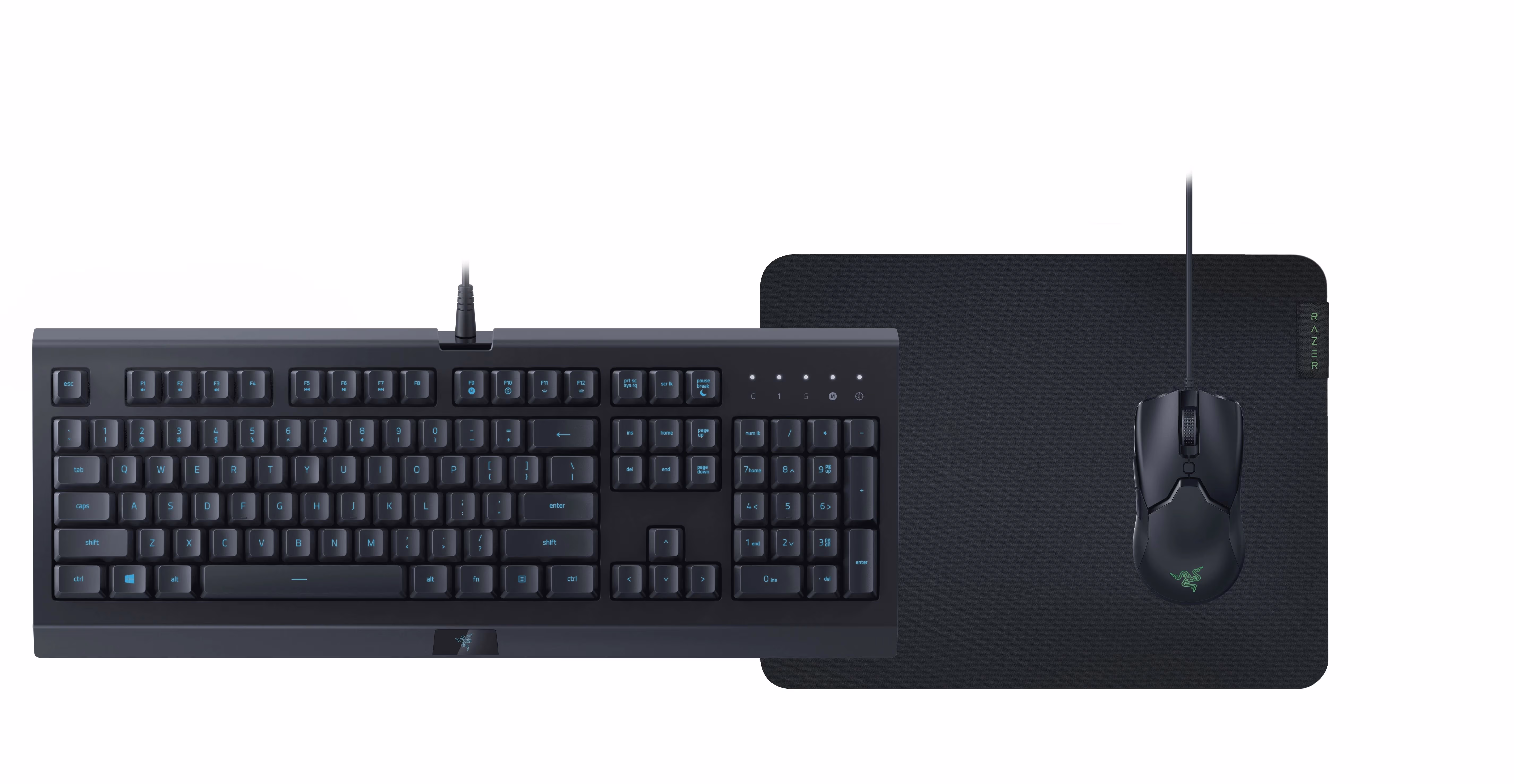 RAZER Combo Keyboard+Mouse+Mouse Pad Level Up Bundle - US Layout 