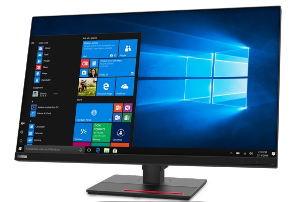 31.5" Monitor Lenovo ThinkVision T32h-20 / 5ms / Black photo 3