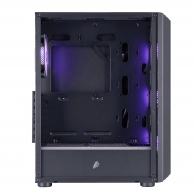 Корпус 1STPLAYER H6 / w/oPSU / Side-Window / 4 x F7 / ATX / White thumbnav 6