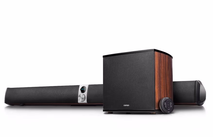 Soundbar 2.1 Edifier S70B Wooden / 158W RMS / Bluetooth 