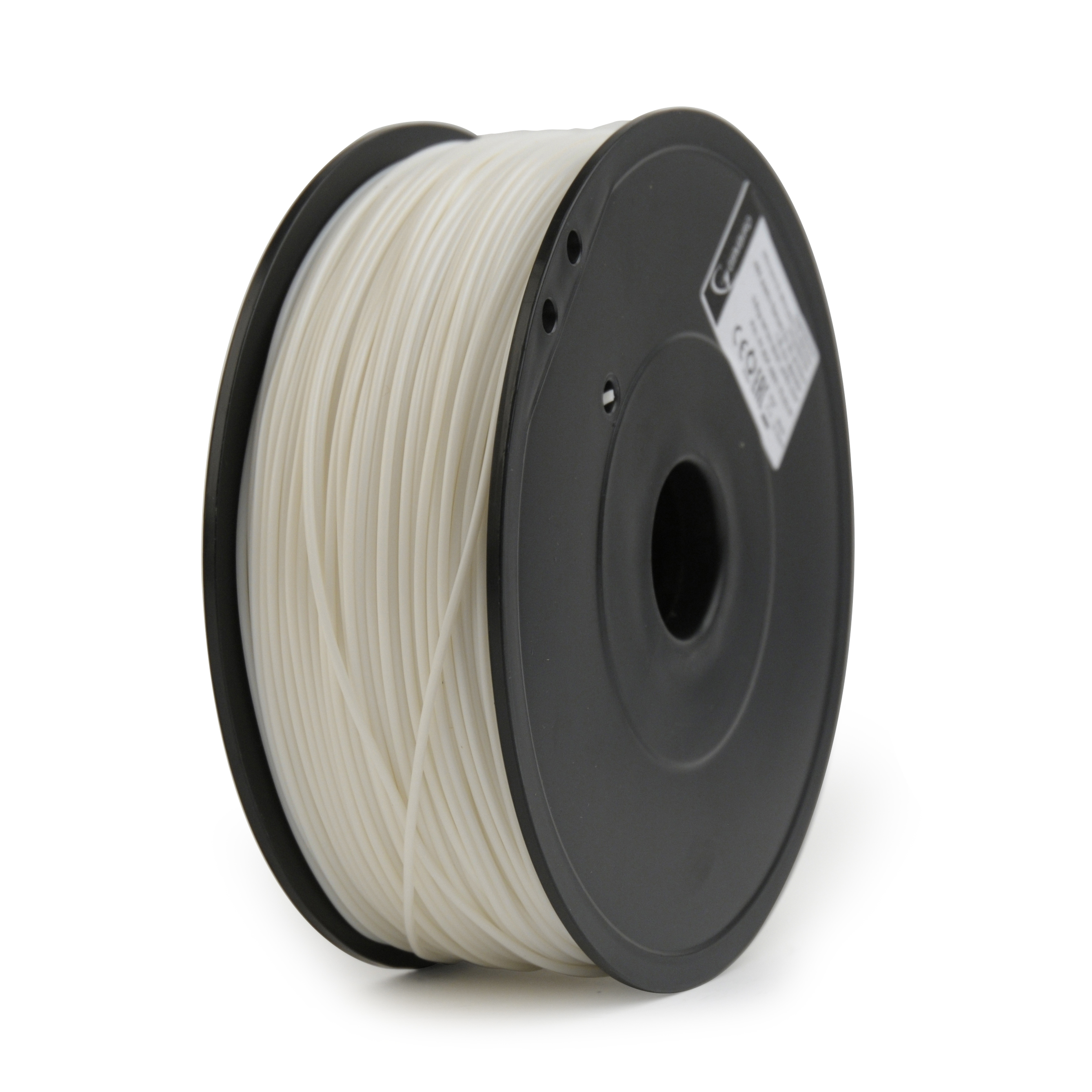 Gembird Flashforge ABS Filament, White, 1.75 mm, 0.6 kg photo 1