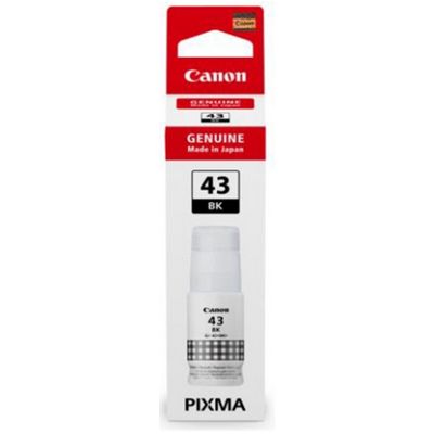 Ink Bottle Canon INK GI-43 BK (4698C001), Black, 60ml for Canon Pixma G640/540, 3700 pages. photo 1 Ink Bottle Canon INK GI-43 BK (4698C001), Black, 60ml for Canon Pixma G640/540, 3700 pages. photo 1