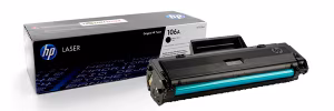 HP 106A (W1106A) Black cartridge for HP Laser 107a /107w, HP Laser 135a/135w, HP Laser 137fnw, 1000 p.