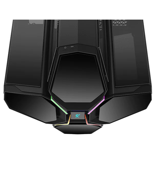Корпус DEEPCOOL QUADSTELLAR INFINITY / no PSU / RGB LED efect / ATX / Black photo 4