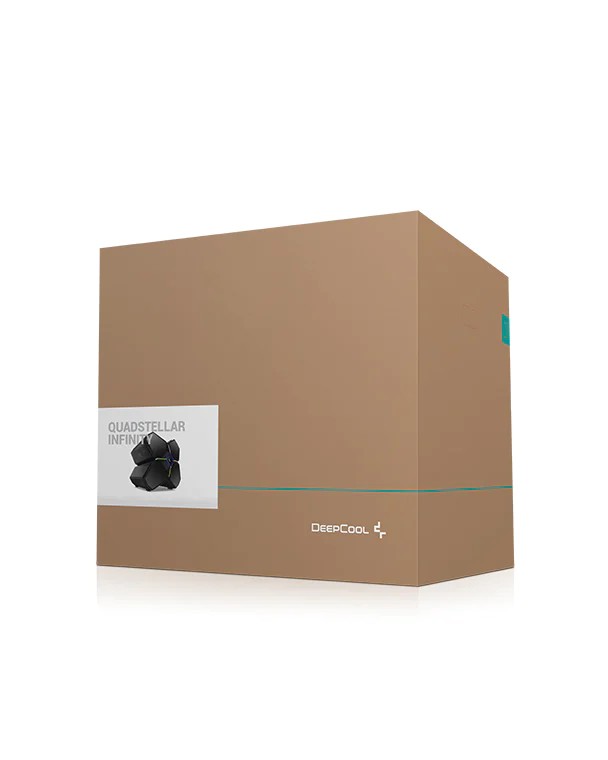 Корпус DEEPCOOL QUADSTELLAR INFINITY / no PSU / RGB LED efect / ATX / Black photo 6
