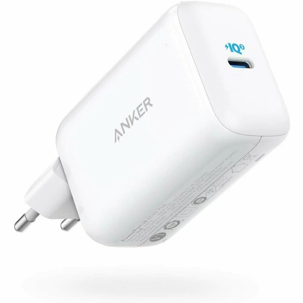 Incarcator retea de calatorie (EU/UK/USA) Anker PowerPort III GaN / 65W / USB-C photo 2