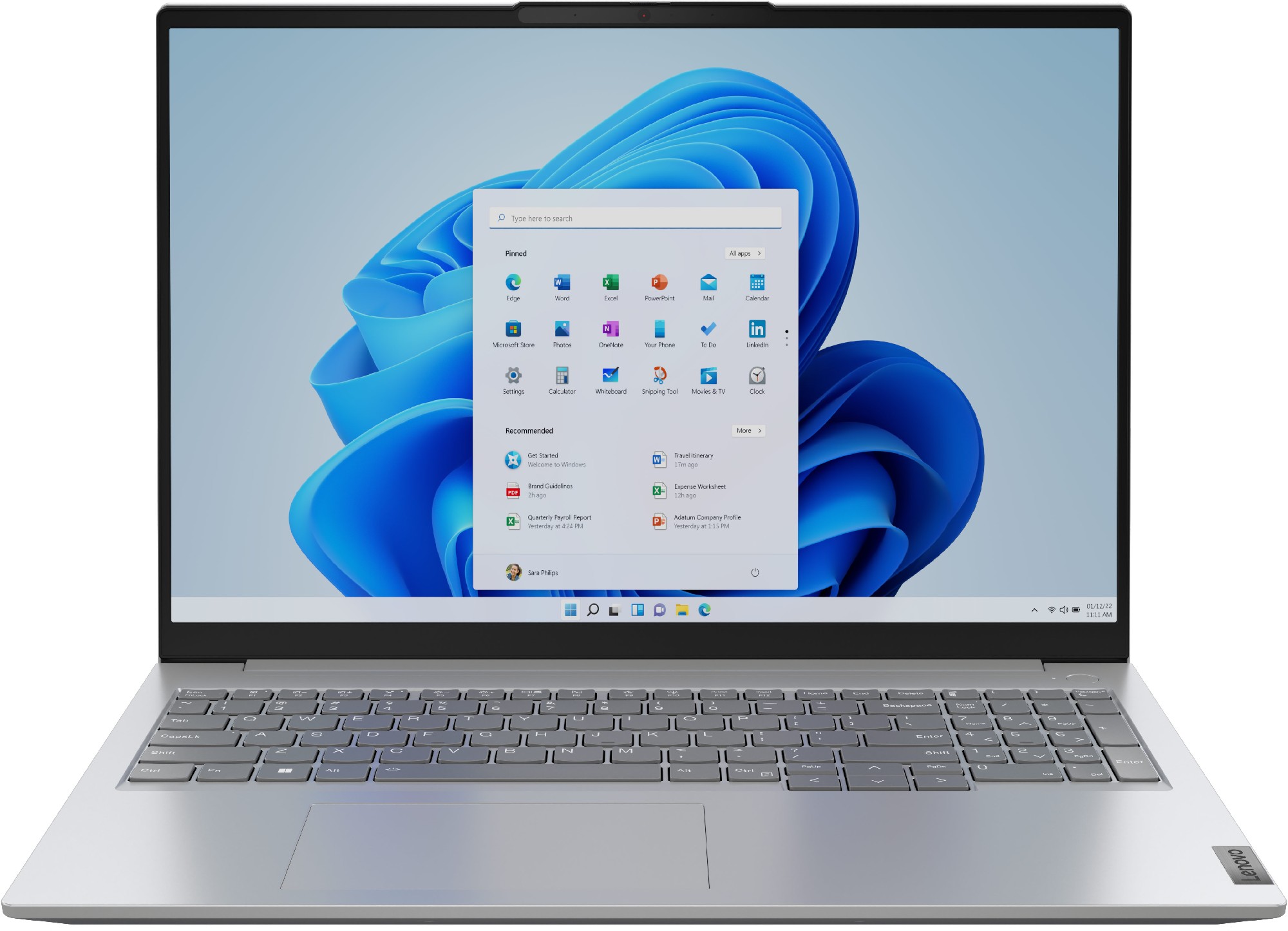 Laptop 16” Lenovo ThinkBook 16 G6 ABP  / WUXGA / AMD Ryzen 7 7730U / 16GB / 512GB SSD / Arctic Grey photo 1
