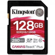 Card de memorie SD 128GB V60 Kingston Canvas React Plus, 280MB/s, UHS-II thumbnav 2