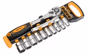 Set de 12 chei tubulare 1/2 Industrial Tolsen