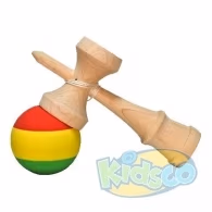 Noriel A05-M Kendama Krom Rasta Premium Maple-Rubber