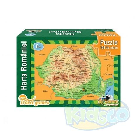 Noriel NOR4512 Noriel Puzzle - Harta Romaniei 100 Pcs Travel Size photo 1 Noriel NOR4512 Noriel Puzzle - Harta Romaniei 100 Pcs Travel Size photo 1