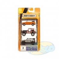 Matchbox C3713 Set 3 Masini In Asort. thumbnav 1