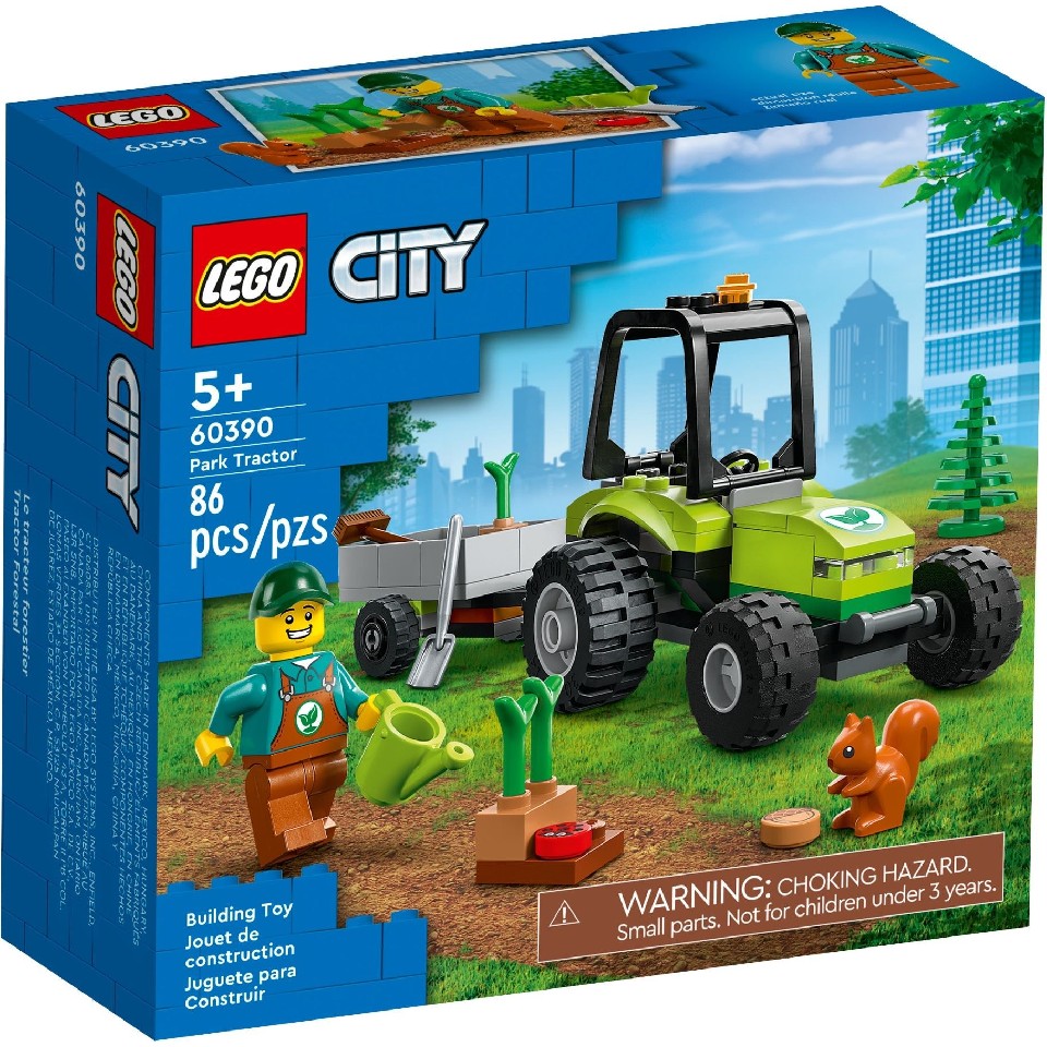Lego City 60390 Парковый трактор photo 1