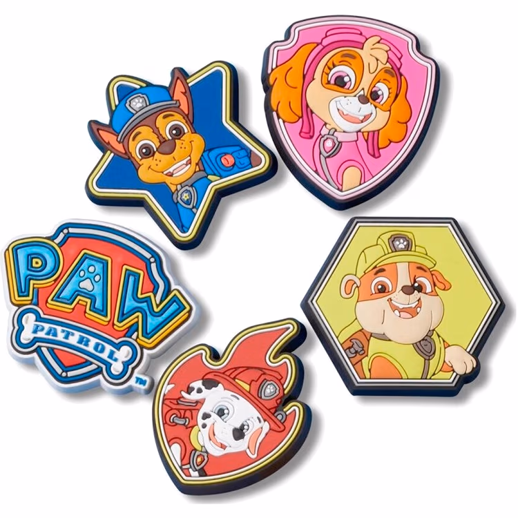 Джибитсы Crocs Paw Patrol 5 Pack 