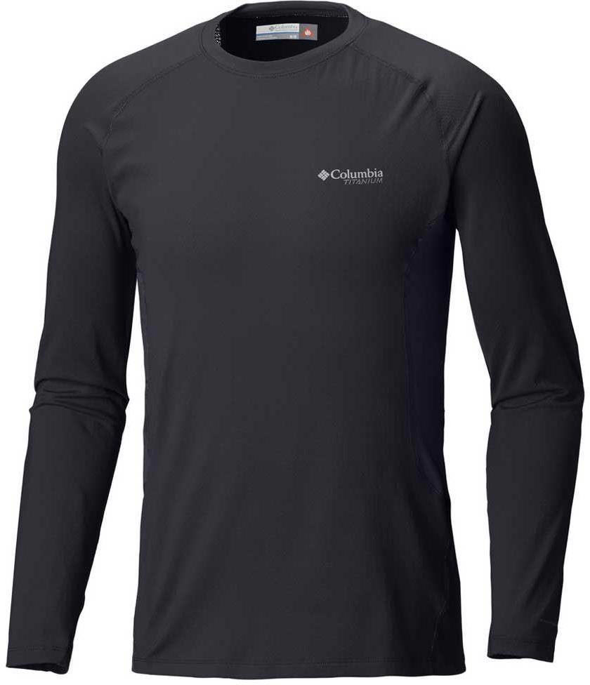 Columbia Titanium OH3D Knit Crew Top photo Columbia Titanium OH3D Knit Crew Top photo
