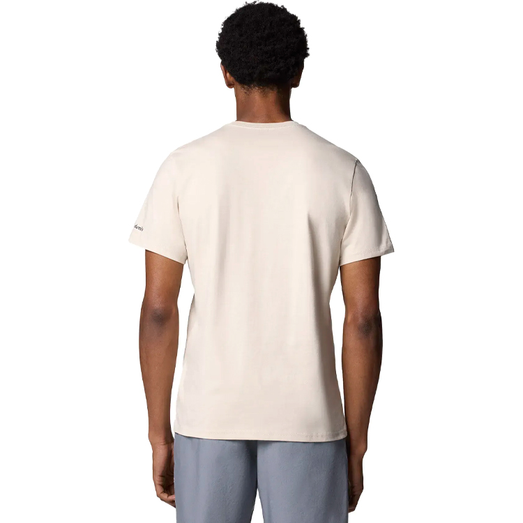 Футболка мужская Columbia Path Lake Graphic Tee II S Бежевый photo 3