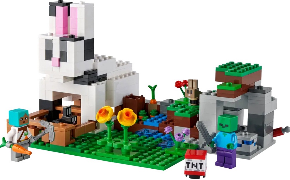 Конструктор Lego Minecraft The Rabbit Ranch 21181  от 8+ лет photo 2