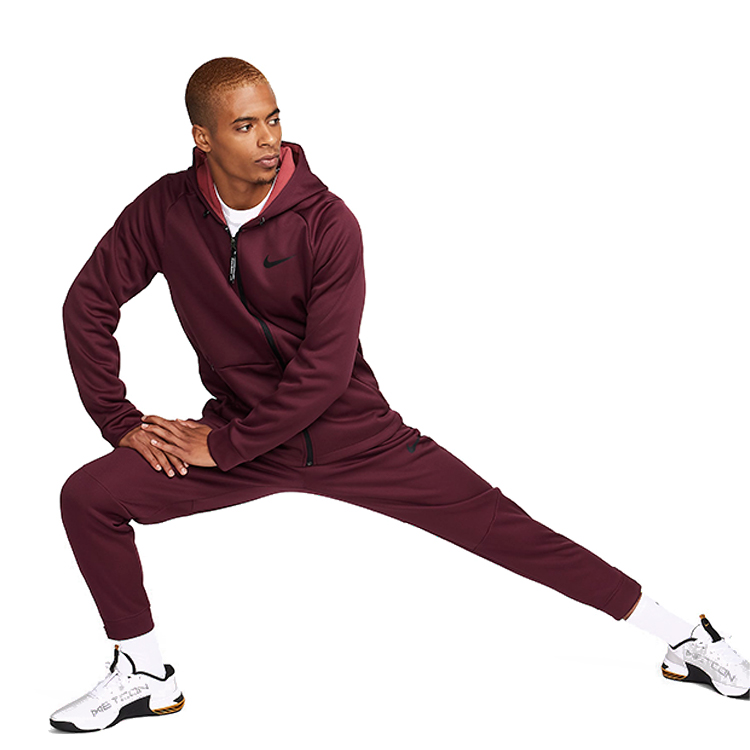 Hanorac pt bărbați Nike M NP TF THRMA SPHR JKT HD FZ 2XL Bordo photo 3