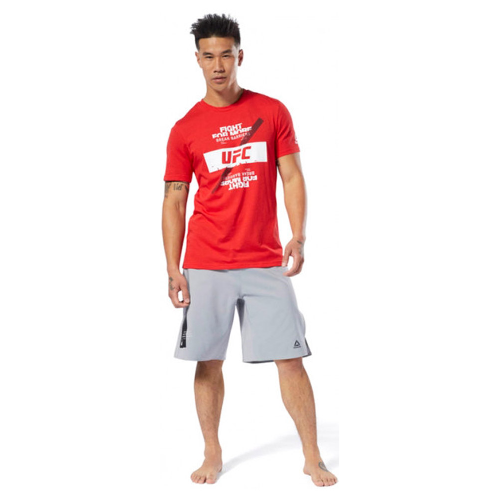 Tricou bărbătesc Reebok UFC FG FIGHT FOR YOURS T M Rosu photo 2