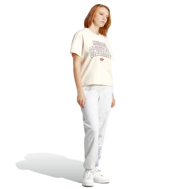 Tricou Adidas T-SHIRT 2XS Bej Femei photo 2