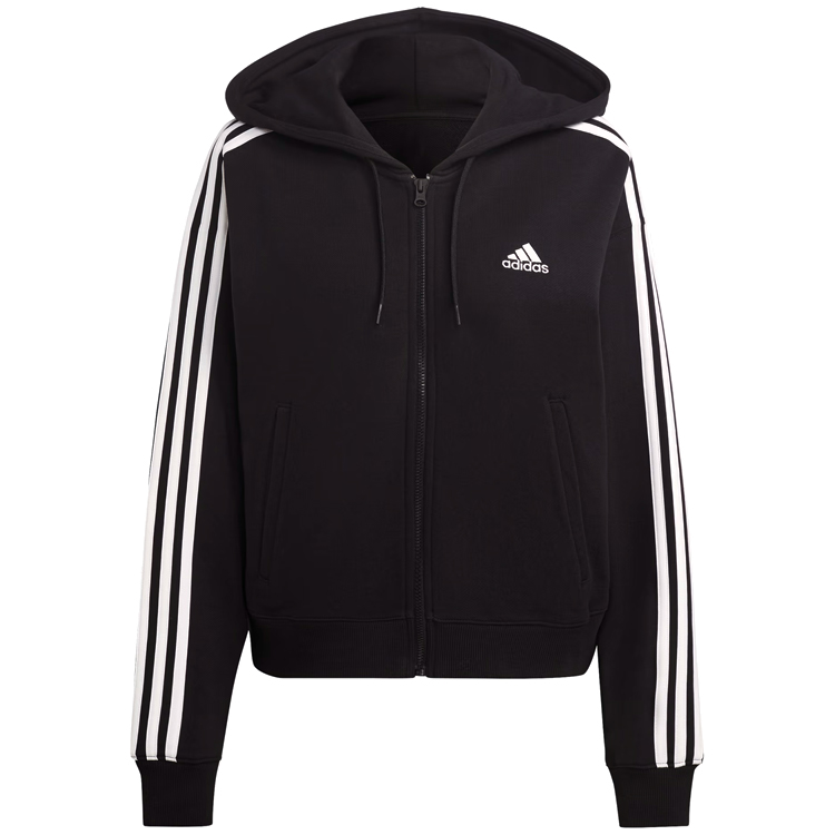 Hanorac Adidas W 3S FT FZ S HD XS Negru Femei photo 2