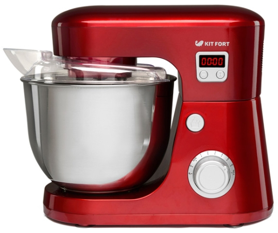 Mixer Kitfort KT13081, 4200 ml, 6 trepte viteza, Rosu photo 1 Mixer Kitfort KT13081, 4200 ml, 6 trepte viteza, Rosu photo 1