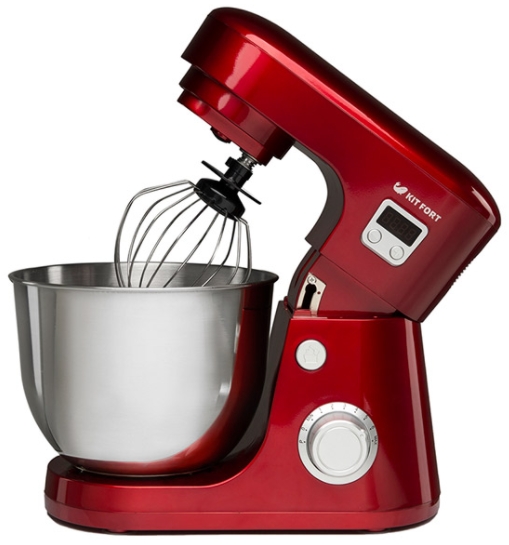 Mixer Kitfort KT13081, 4200 ml, 6 trepte viteza, Rosu photo 2